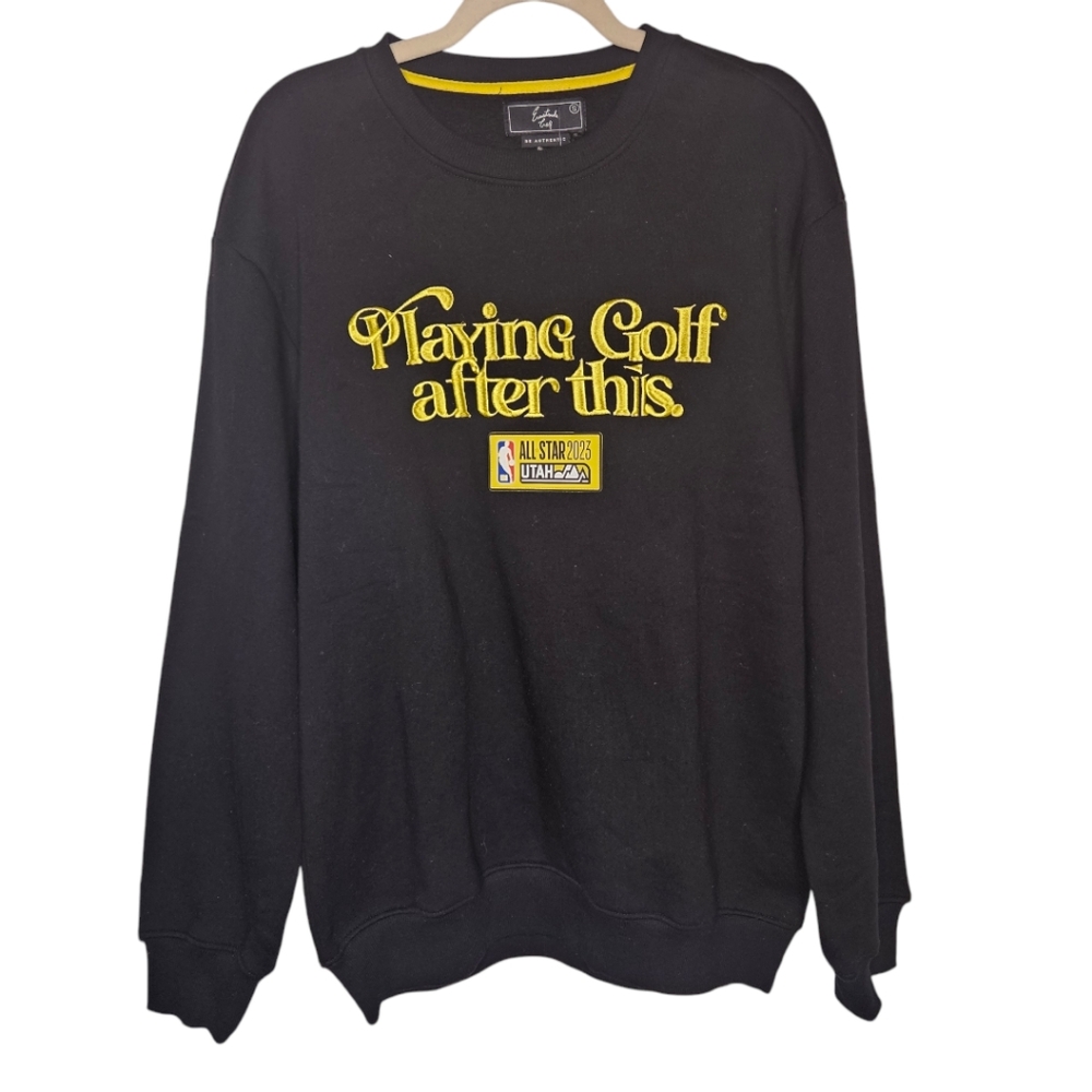 Eastside Golf x NBA Men's All-Star  Playing Golf After This Sweatshirt NWT